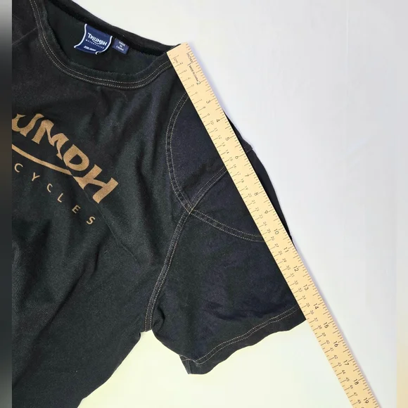 Men's Triumph Motorcycles Tshirt Size XXL - Picture 3 of 10